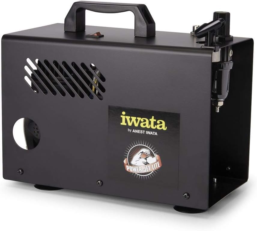 Iwata-Medea Studio Series Power Jet Lite Double Piston Air Compressor Iwata-Medea Studio Series Power Jet Lite Double Piston Air Compressor
